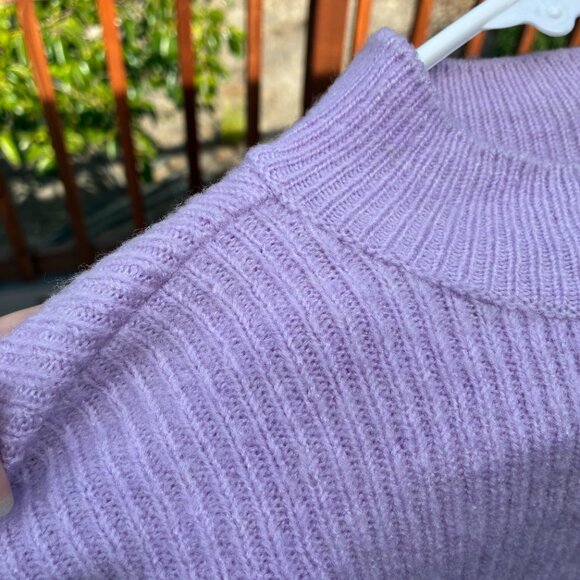 Soft Lavender Sweater - Picture 3 of 3